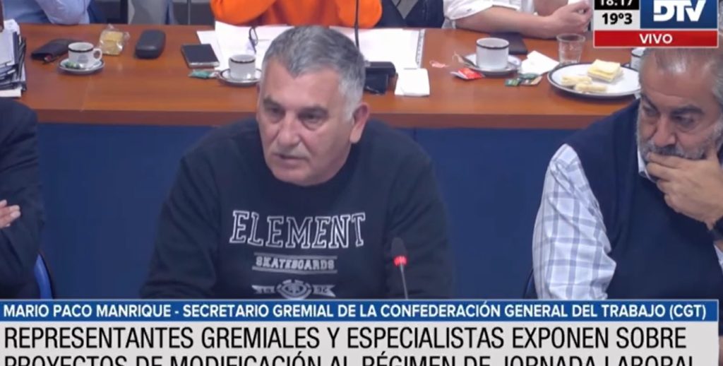 Con respaldo de la CGT, diputados retomó el debate por la reducción de la jornada laboral