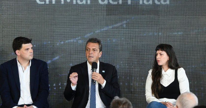 Sergio Massa en el lanzamiento del Cluster de Inteligencia Artificial: «La materia prima más valiosa que puede tener un país es el capital humano»