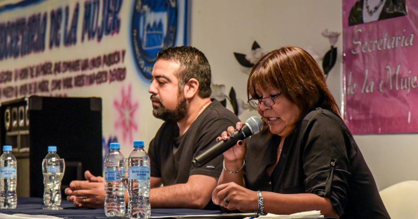 Facundo Aveiro cerró el encuentro de delegadas Químicas y Petroquímicas: «Debemos estar a la altura de las circunstancias para la defensa de nuestros derechos»