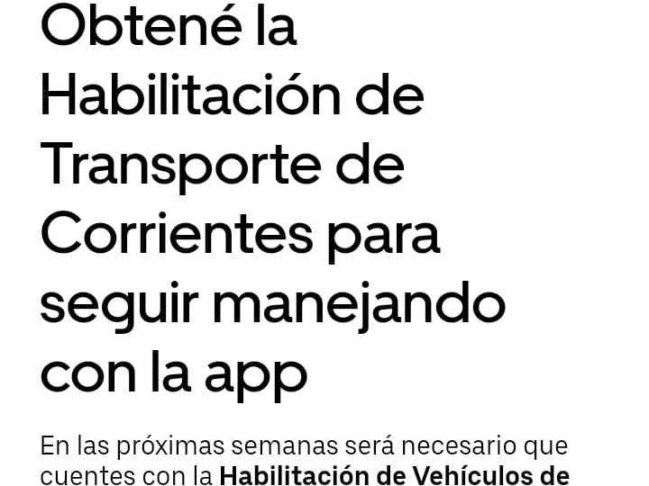 #INEDITO En Corrientes Uber deberá habilitar a todos sus autos como remises y aplicar el convenio colectivo a cada uno de sus choferes