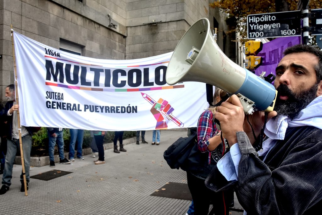 La Provincia de Buenos Aires le descontó los días de paro a los docentes del SUTEBA disidente