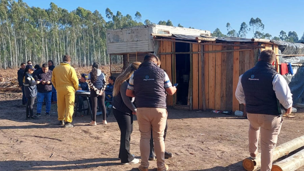 Rescataron a tres personas que eran explotadas y vivían en condiciones infrahumanas en un campo de Entre Ríos 