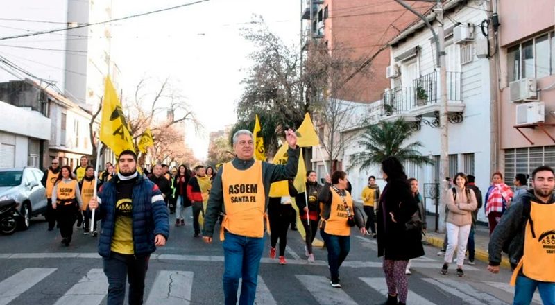 Municipales de Santa Fe levantaron el paro tras acuerdo paritario con el municipio