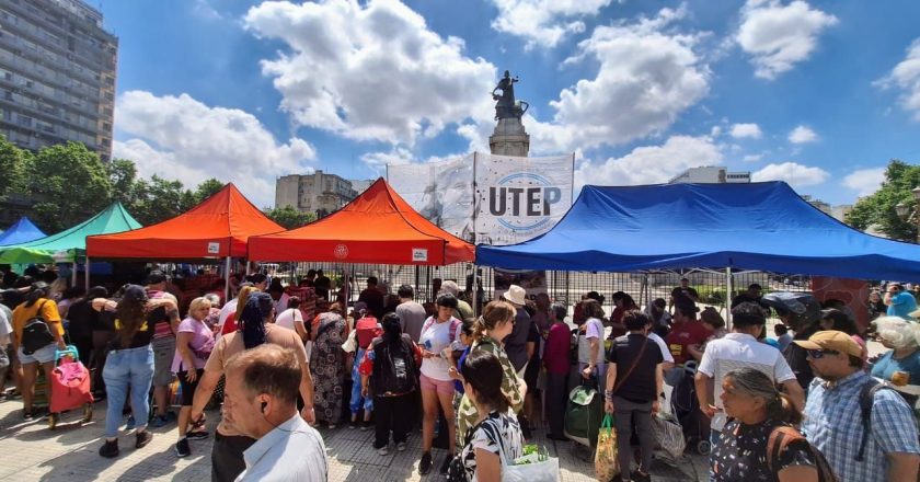 El gremio de las organizaciones sociales venderá hoy en la plaza Congreso 80 mil kilos de alimentos a precios populares