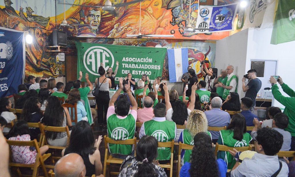 Más ajuste: ATE denunció un recorte de 12.000 puestos de trabajo en Corrientes en Educación, Salud y Seguridad