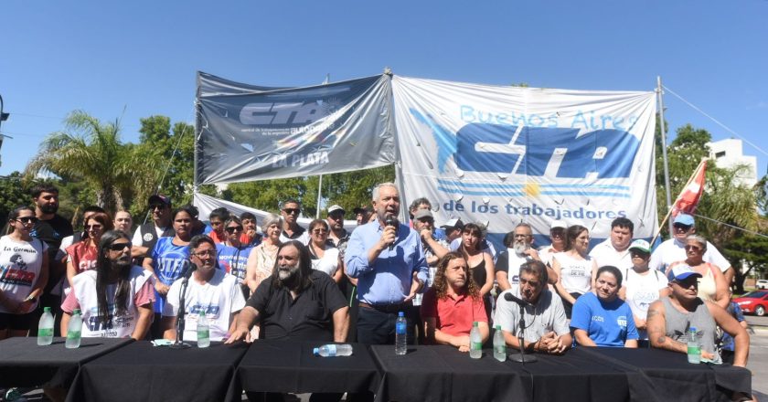 Las CTA, la UTEP y las Pymes conformaron la Multisectorial La Plata y ratificaron el paro del 24 de enero