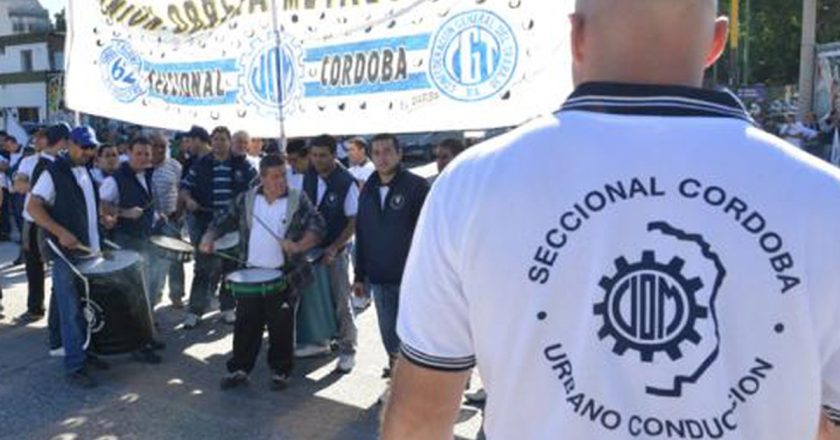 La UOM Córdoba profundiza su plan de lucha contra la paritaria firmada por la intervención y convoca a una gran marcha metalúrgica