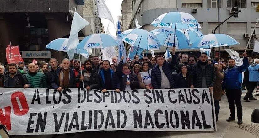 El Sindicato de Trabajadores Viales Nacionales denunció el desfinanciamiento del organismo y más de 150 despidos de trabajadores