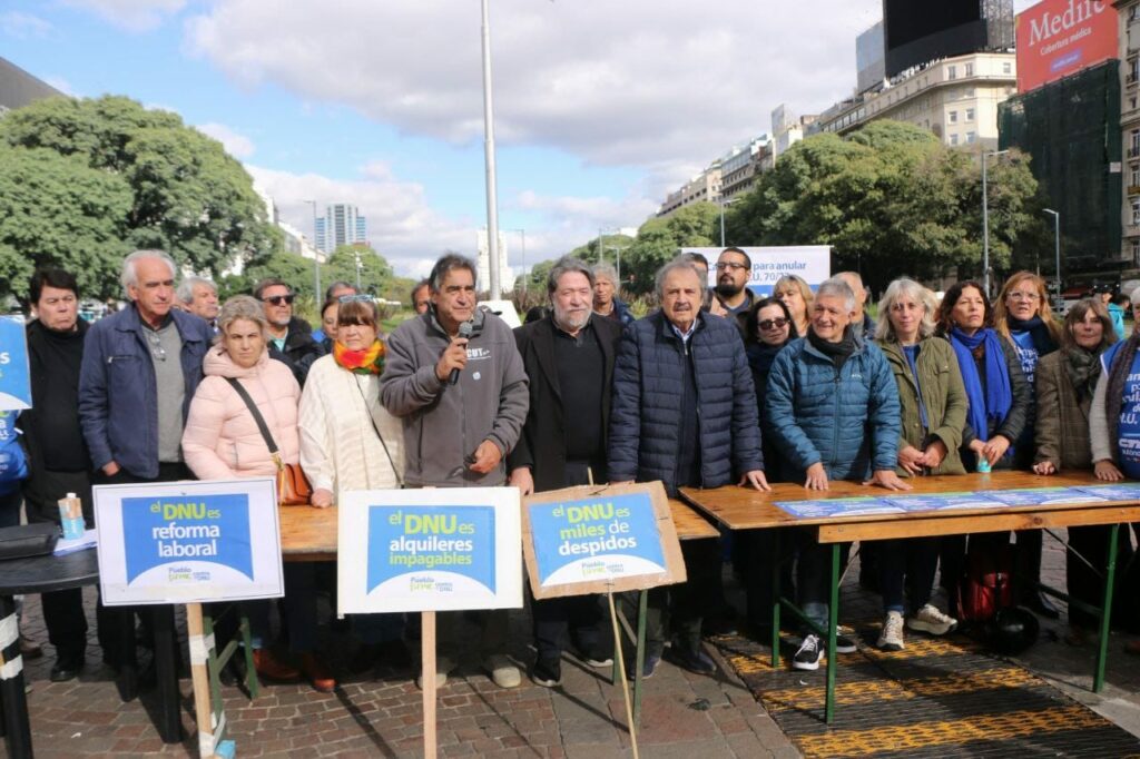 La CTA Autónoma promovió una denuncia penal contra los diputados que le otorgaron facultades extraordinarias a Javier Milei