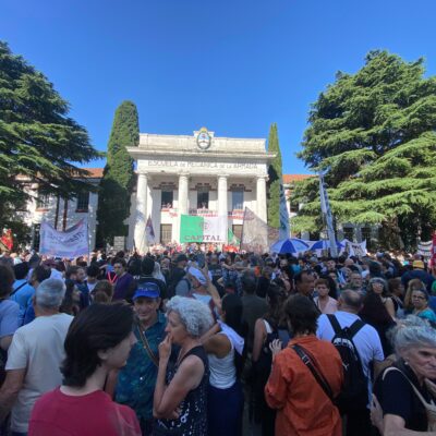 Fuerte repudio de las regionales de CGT y CTA Santa Fe a los dichos del diputado Gabriel Chumpitaz sobre la ex-ESMA: «Estos espacios posibilitan que las nuevas generaciones dimensionen el genocidio»