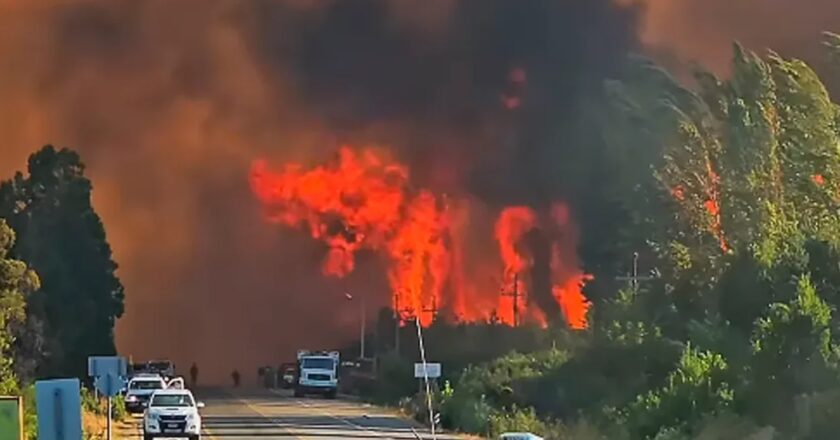ATE suspende su marcha a Lago Escondido por los incendios en Río Negro