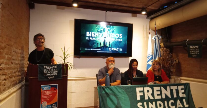 El Frente Sindical de Acción Climática realizó su balance anual 2024 y presentó las acciones y propuestas para el año 2025