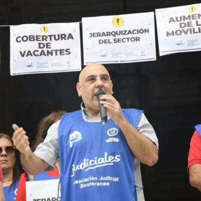 Judiciales bonaerenses reclaman a Kicillof una propuesta salarial superadora y la devolución de descuentos por paro