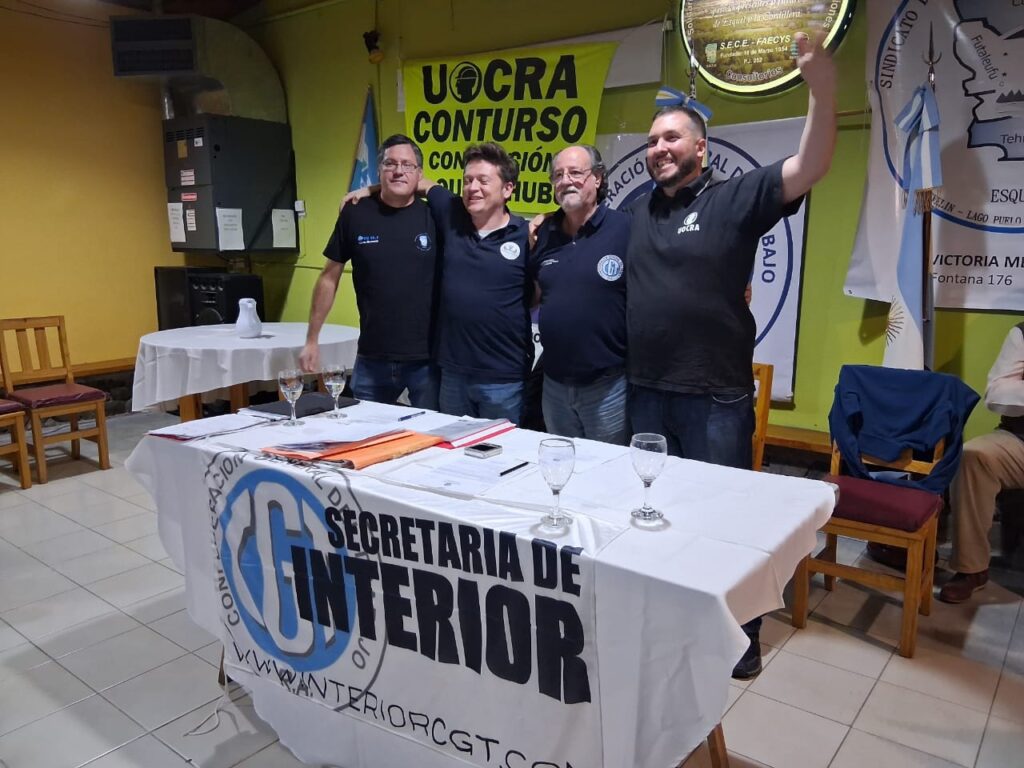 Se normalizó Esquel y ya suman 79 las regionales normalizadas por la conducción de la CGT