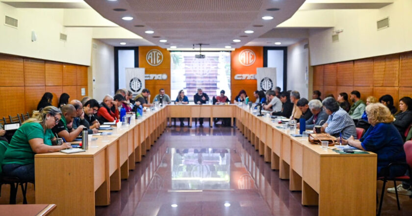 ATE definió paro con movilización el 22 y mañana realiza plenario conjunto con la UTEP