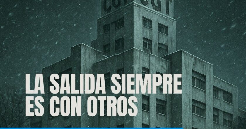 La CGT se subió al fenómeno El Eternauta: «Nadie se salva solo»