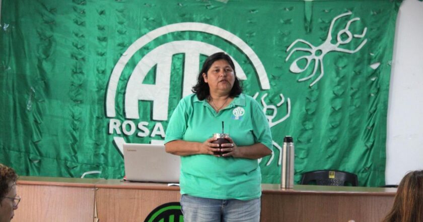Se viraliza el reclamo de la dirigente de ATE Rosario Lorena Almirón al gobernador Pullaro: «Ya no podemos vivir con ese salario de hambre»