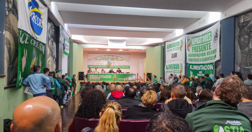 El Sindicato de la Alimentación convocó a una movilización por salarios ante la oferta de 1% de las empresas del sector
