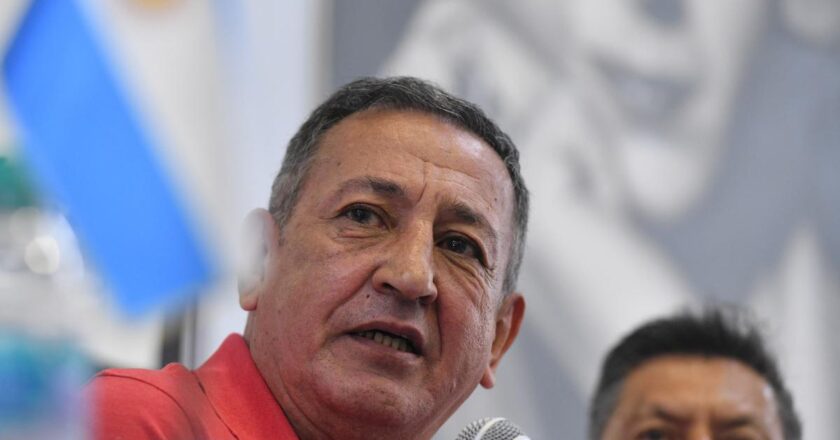 Maturano cuestionó al Gobierno: «No tenemos paritarias libres. Tenemos un techo que pone el Gobierno no respetando ni la inflación»