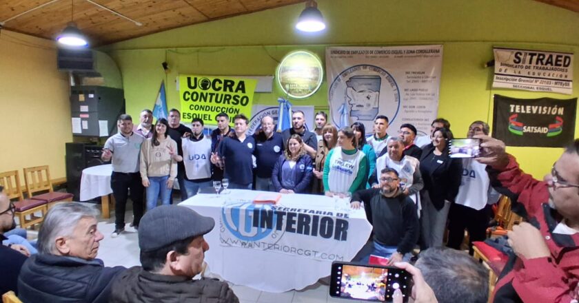 Se normalizó Esquel y ya suman 79 las regionales normalizadas por la conducción de la CGT
