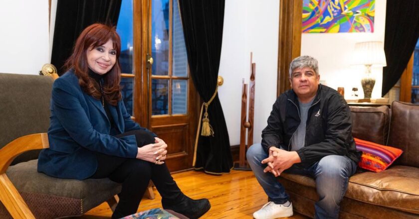 Pablo Moyano se reunió con Cristina Kirchner y respaldó la movilización del 18 de junio: «Palazzo pidió un cese de actividades y creo que sería lo mejor»