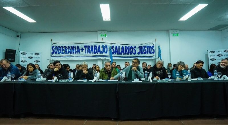 El frente multisectorial de «Lucha por la Soberanía, el Trabajo Digno y los Salarios Justos» marchará al Ministerio de Desregulación