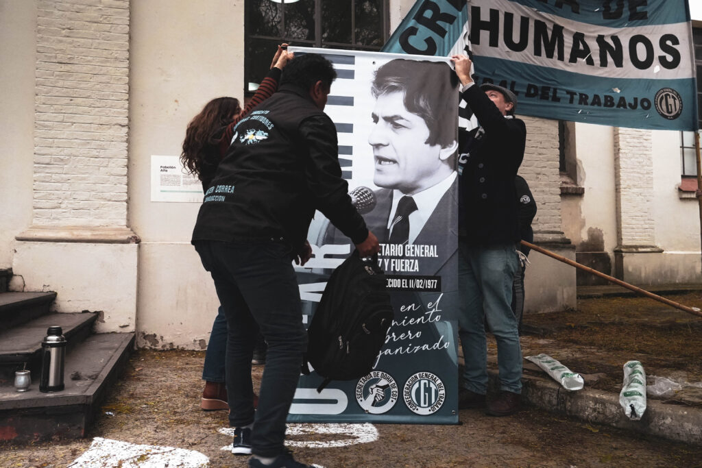 A contramano de las políticas libertarias, el movimiento obrero tendrá un espacio de la Memoria en la ex ESMA