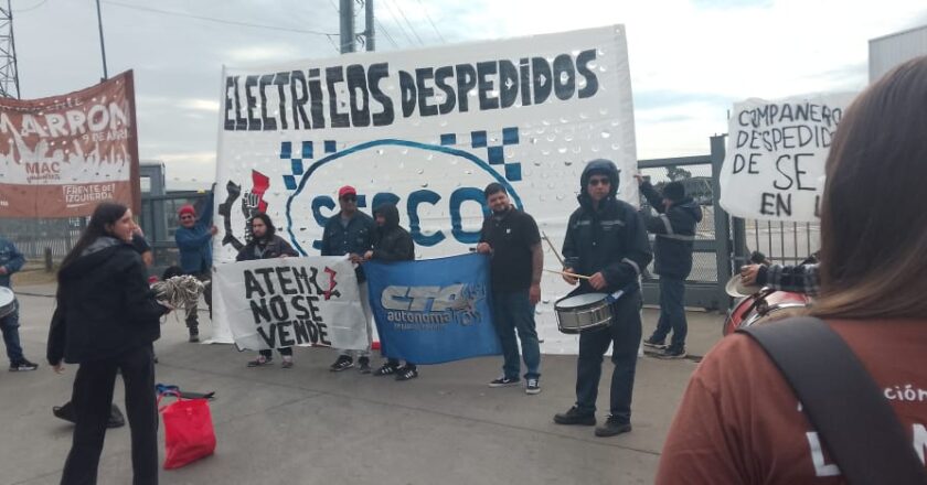Corte en Rosario por despidos en la empresa Secco: trabajadores denuncian desmantelamiento del área de emergencias eléctricas