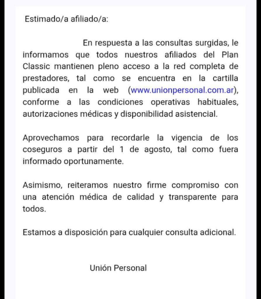 Por el escándalo, UPCN dio marcha atrás con la restricción de prestaciones de salud para los no afiliados pero sostiene los copagos