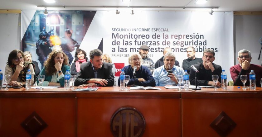 Avance represivo: En 2025 se duplicaron los hechos de ataques de las fuerzas a trabajadores y jubilados del 2024