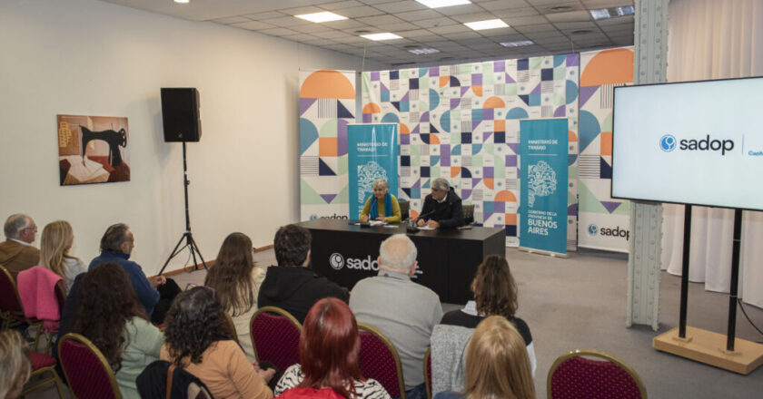 El Sindicato de Docentes Privados Sadop gestionará un Centro de Formación Laboral en San Isidro con apoyo del Ministerio de Trabajo bonaerense
