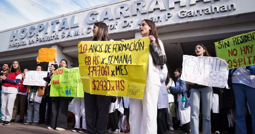 Mientras siguen su batalla por la subsistencia, los profesionales del Hospital Garrahan realizarán un festival en Parque Lezama por el Día del Niño