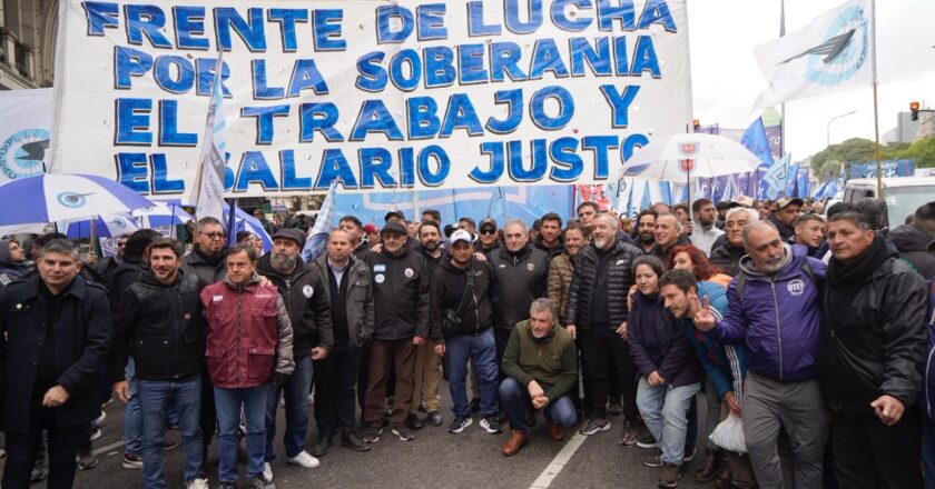 La CATT movilizó en el Frente por la Soberanía: «La derrota del Gobierno en Diputados es una compensación por darle facultades a quien demostró falta de sensibilidad y fracaso»