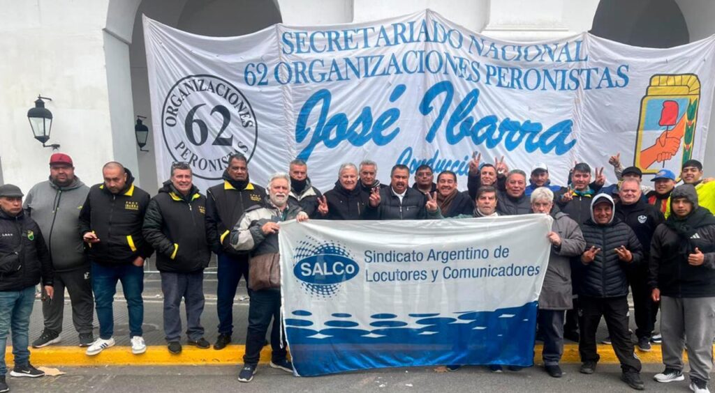 Las 62 Organizaciones Justicialistas acompañaron la marcha de la CGT por San Cayetano: "Donde hay un trabajador de pie, hay una patria que resiste"