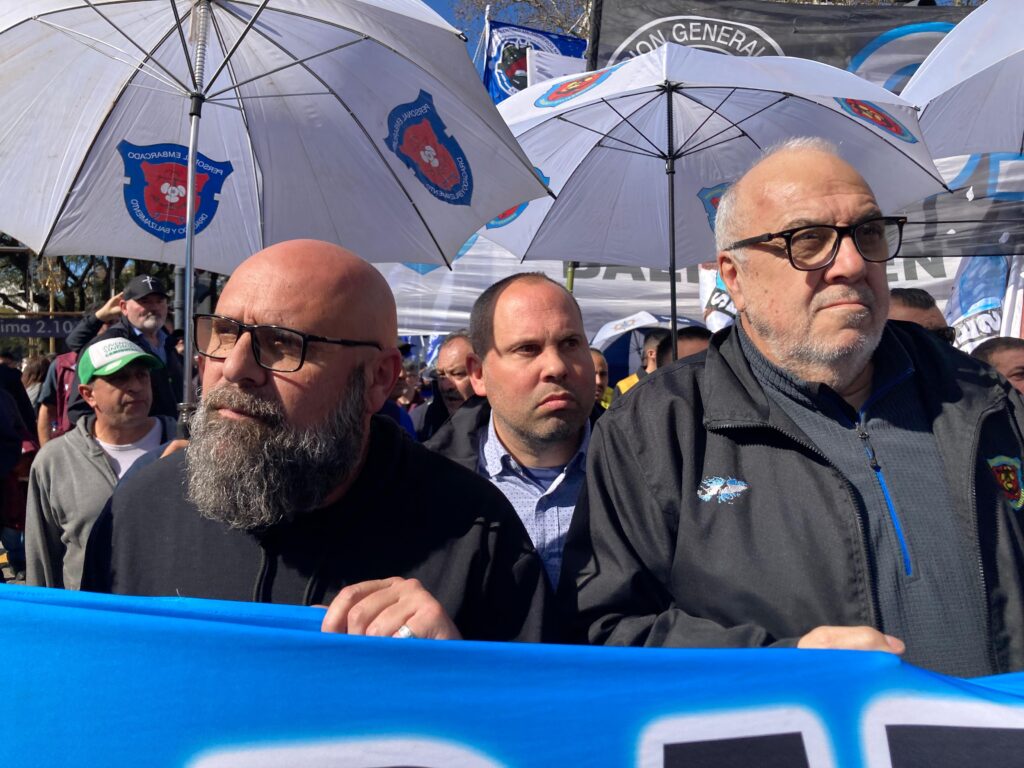 El Sindicato de Conductores Navales celebró el rechazo a la desregulación de la Marina Mercante y repudió la represión: "Nos manifestamos pacíficamente, el ataque fue innecesario"