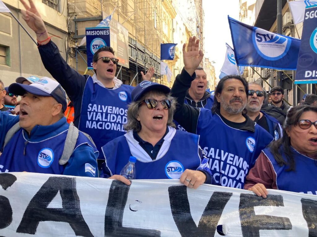 Trabajadores de Vialidad Nacional, tras el rechazo al cierre: "Es un escalón más en nuestra lucha, pero mañana ya empieza otra por el salario y contra el desfinanciamiento"