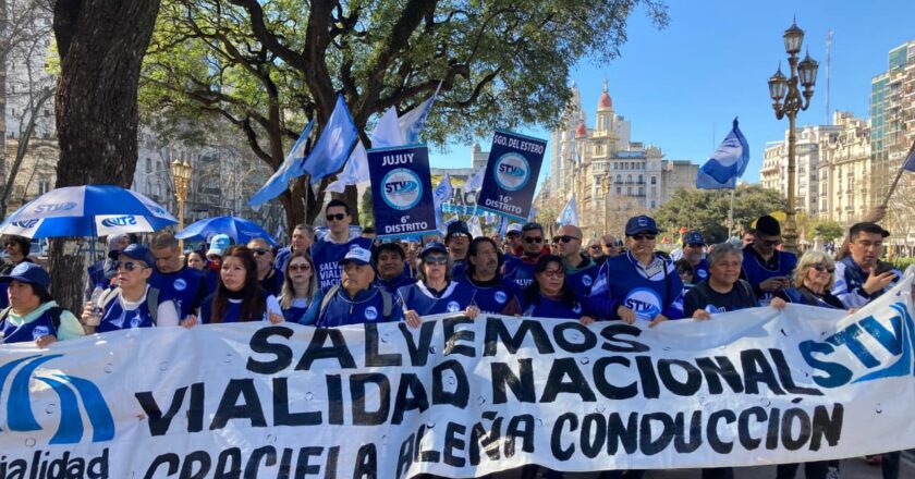 Trabajadores de Vialidad Nacional, tras el rechazo al cierre: «Es un escalón más en nuestra lucha, pero mañana ya empieza otra por el salario y contra el desfinanciamiento»