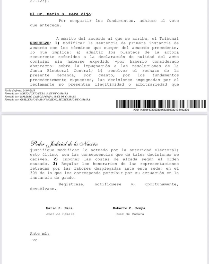 La Justicia falló a favor de Luis Barrionuevo en su disputa con Dante Camaño y Humberto Ballhorst quedó a un paso de conducir la Seccional Capital de los gastronómicos