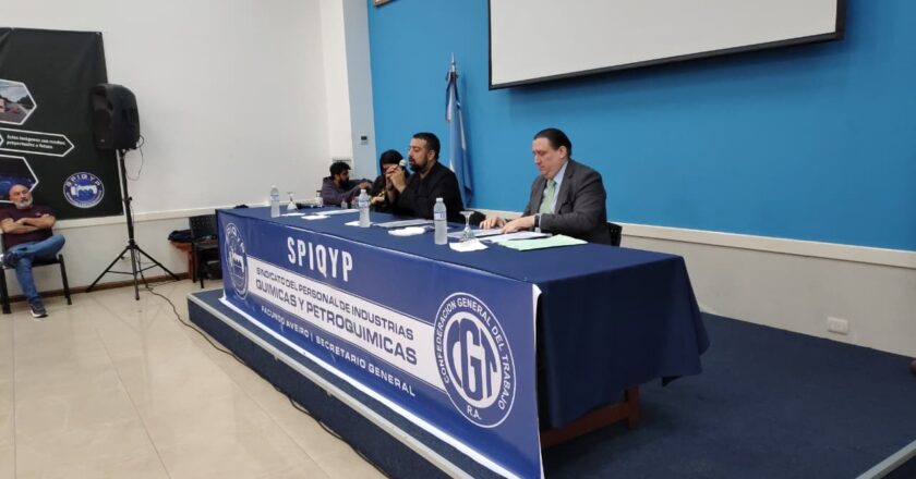 Capacitaciones en el SPIQyP: más de 250 delegados debatieron sobre la Ley de Bases y el Convenio Colectivo de Trabajo