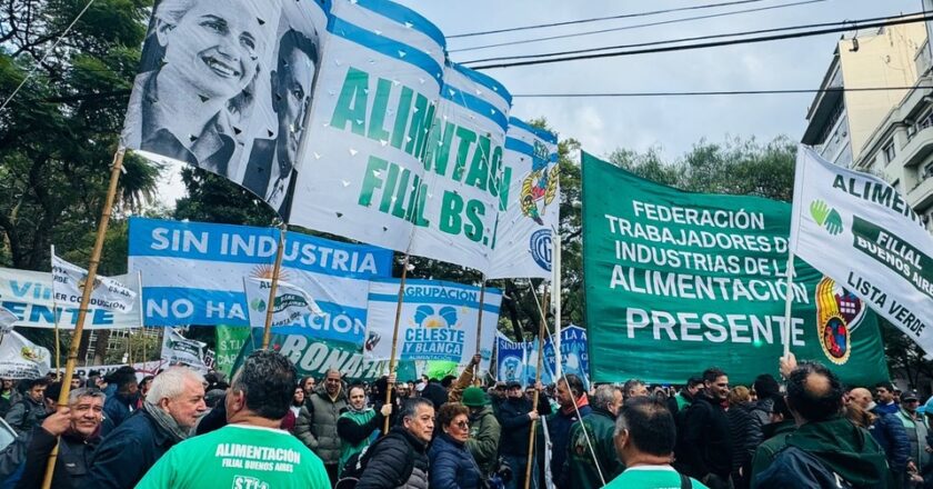 Con una movilización a la poderosa CIPA, trabajadores de la Alimentación presionarán para llegar a una paritaria que sostenga el poder adquisitivo