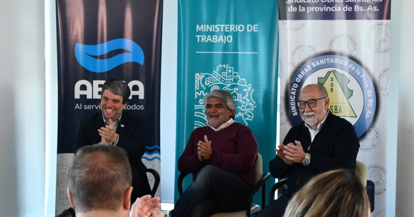 Walter Correa lanzó los comités mixtos de salud, higiene y seguridad en la empresa de Aguas Bonaerenses ABSA: «Su gestión demuestra que el Estado puede garantizar recursos esenciales»