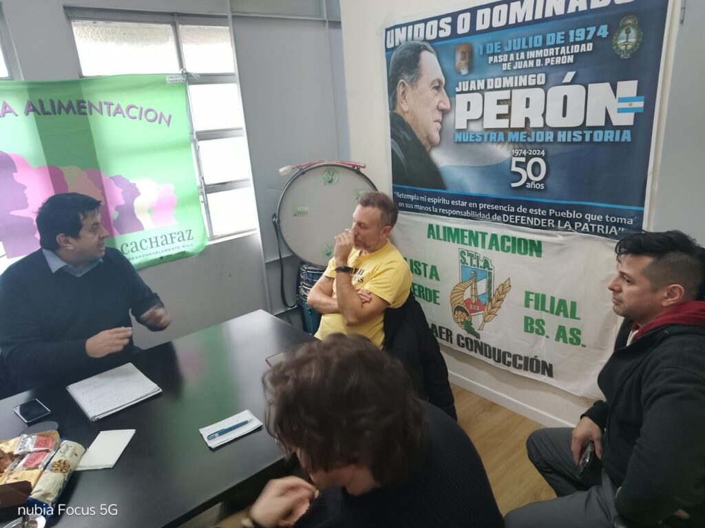 Sergio Escalante: "Venimos planteando dos posiciones paralelas la gremial y la política, porque no hay solución gremial sin solución política"