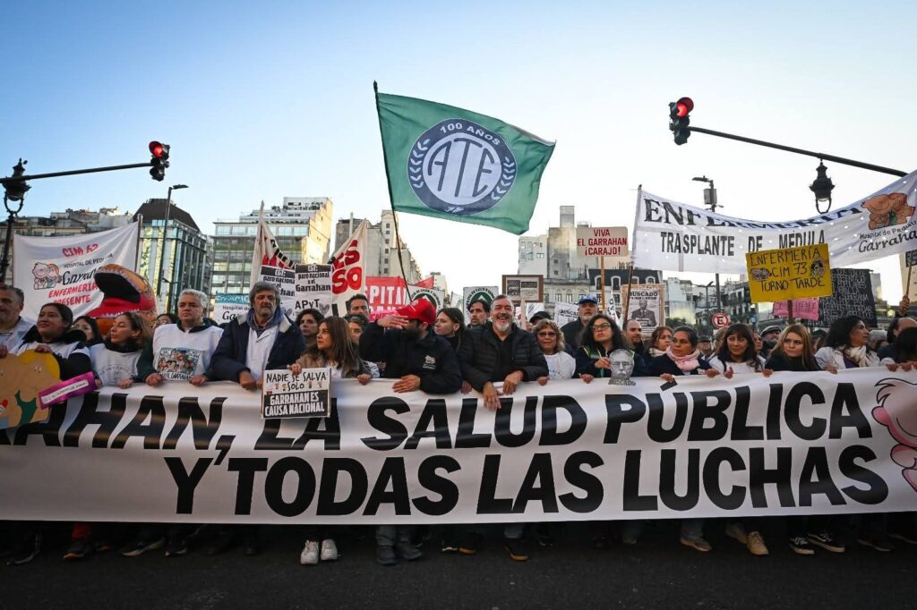 Por el veto de Milei a la Ley de Emergencia Pediátrica, ATE lanza un Paro Nacional con movilización