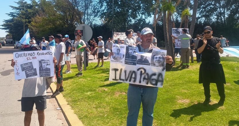 Trabajadores despedidos de ILVA fueron a escrachar a los directivos a los countries donde viven