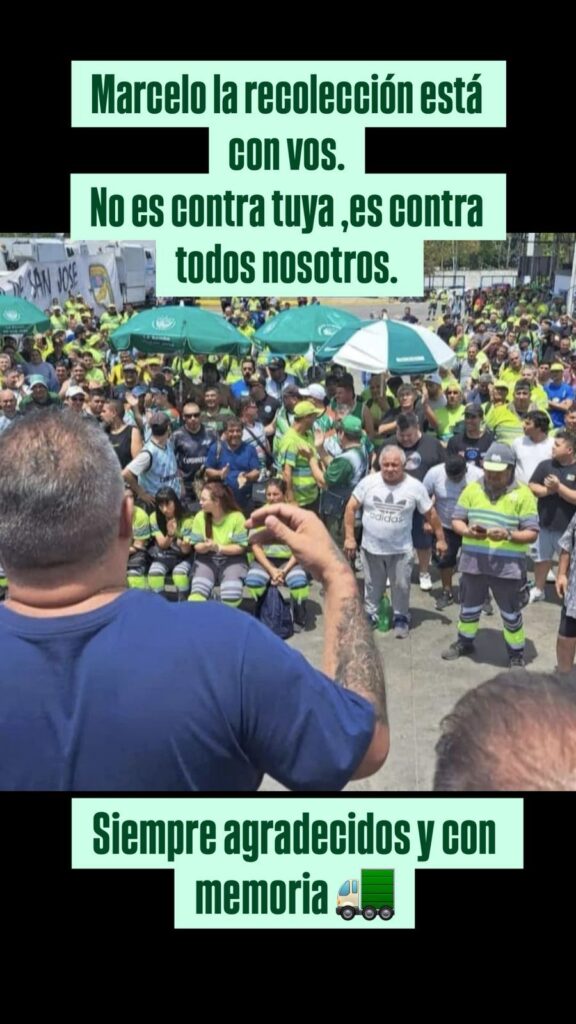 Tras el escrache, se levantan las comisiones internas para defender a "Feucho" Aparicio y por primera vez en décadas se le plantan a Hugo Moyano