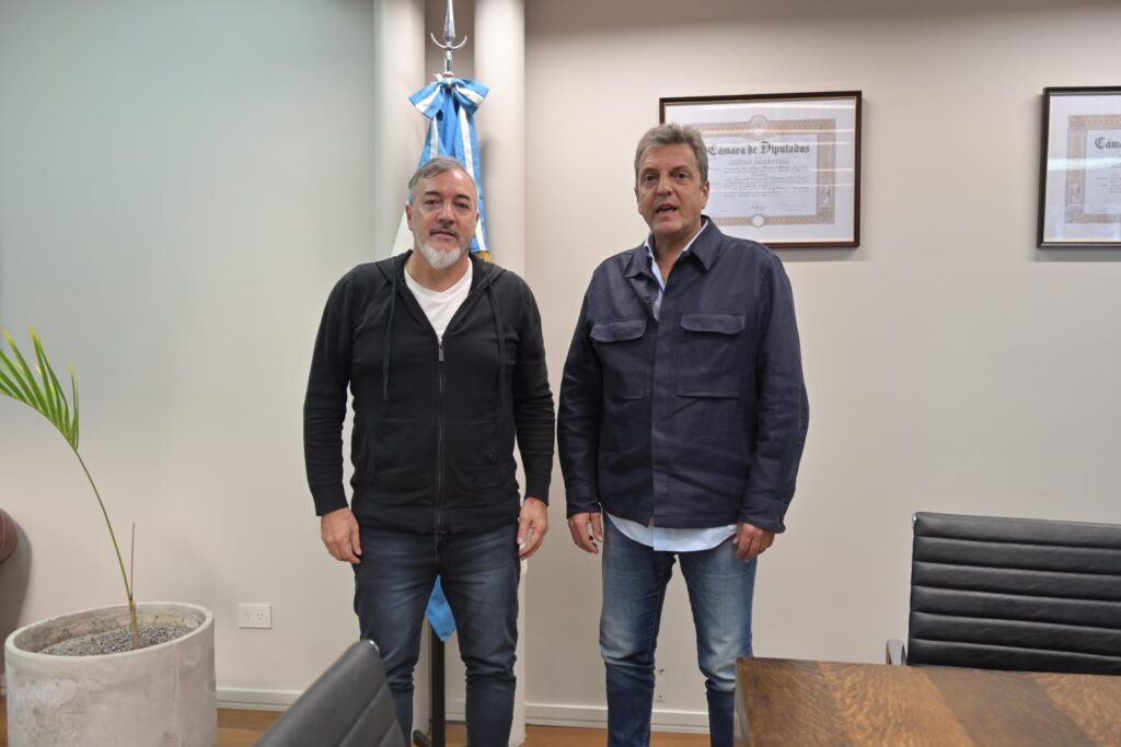 Con una reunión con Rodolfo Aguiar, reapareció Sergio Massa y empezó a debatir sobre la "nueva estatalidad"