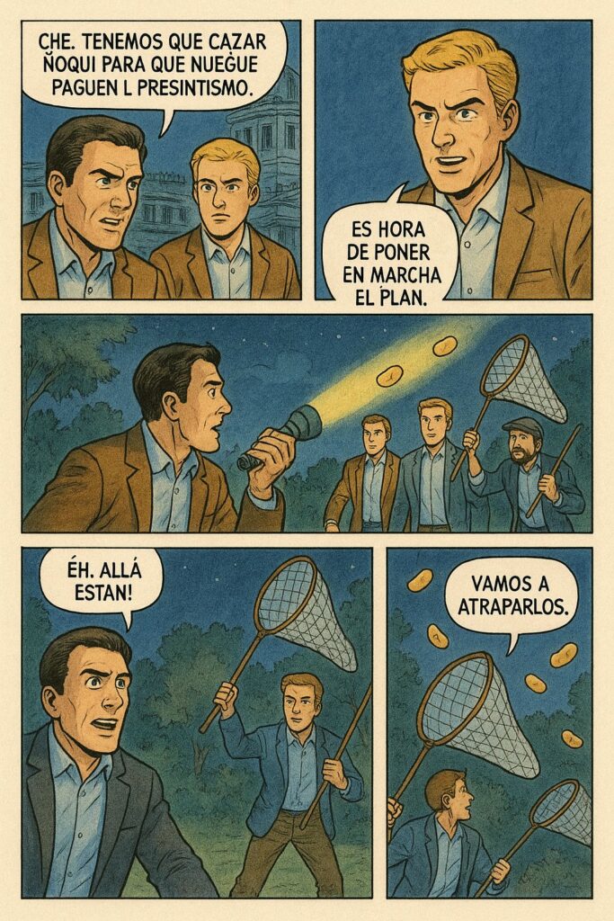 Con un bizzarro comic diseñado y algunos memes que la muestran como "Caza ñoquis", Villarruel busca ganar protagonismo en la ola libertaria