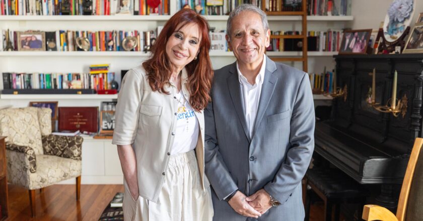 Sergio Palazzo visitó a Cristina Kirchner y destacó su «valentía y compromiso con el país»