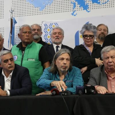Registran que fue «altisimo» el acatamiento al paro en las universidades y los gremios ya buscan fecha para una nueva Marcha Federal