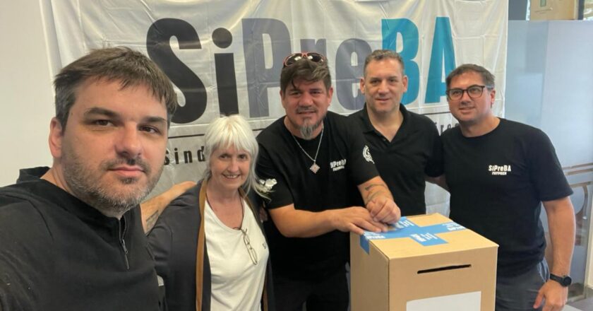 Con fuerte participación en más de 25 de medios de comunicación, Lecchi fue reelecto al frente del Sindicato de Prensa SiPreBA